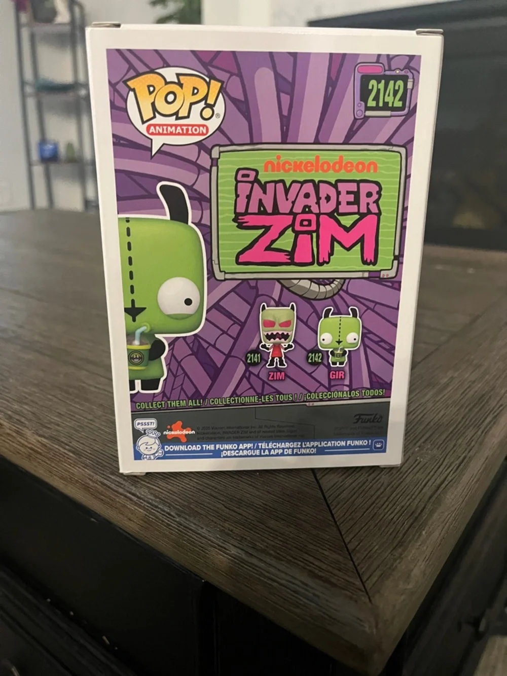 Funko POP! GIR Lime Green Vinyl Figure Animation - Picture 4 of 8